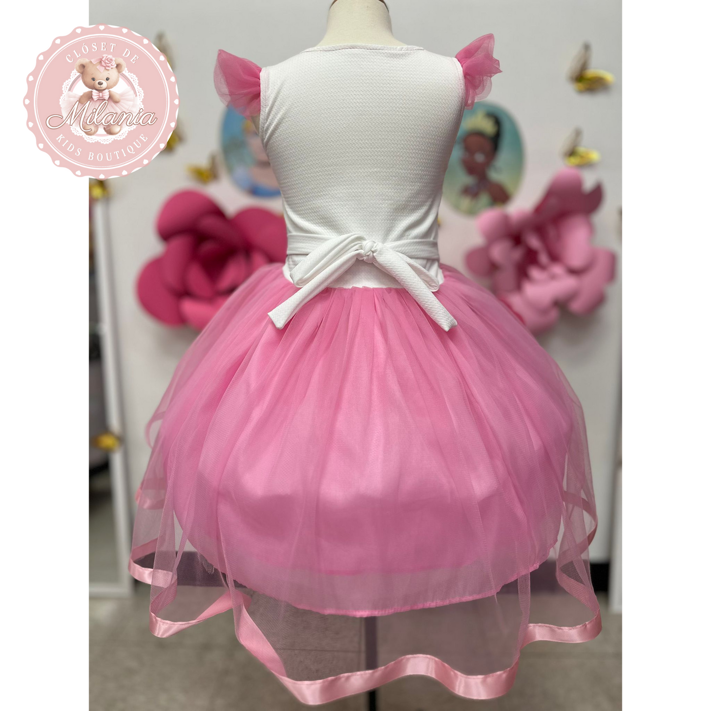 PATRULLA CIELO Y NIEVE TUL DRESS