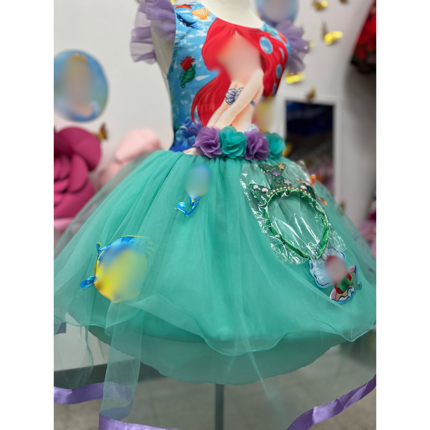 PRINCESA DEL MAR TUL DRESS