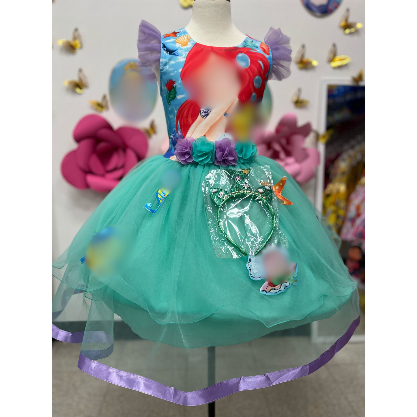 PRINCESA DEL MAR TUL DRESS