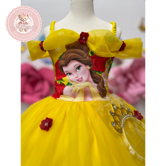 PRINCESA Y BESTIA TUL DRESS