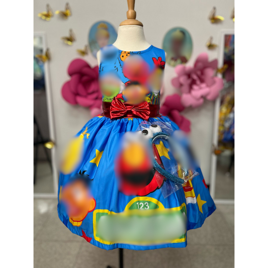 AMIGOS DE COLORES DRESS