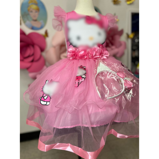 KITTY PINK DRESS