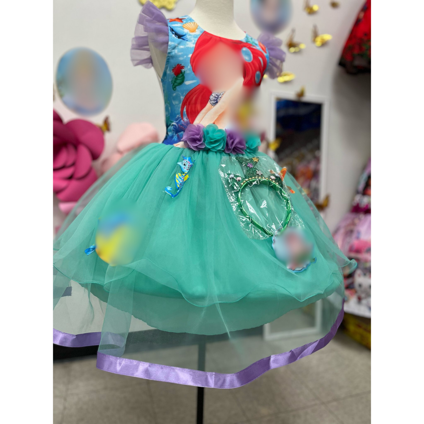 PRINCESA DEL MAR TUL DRESS