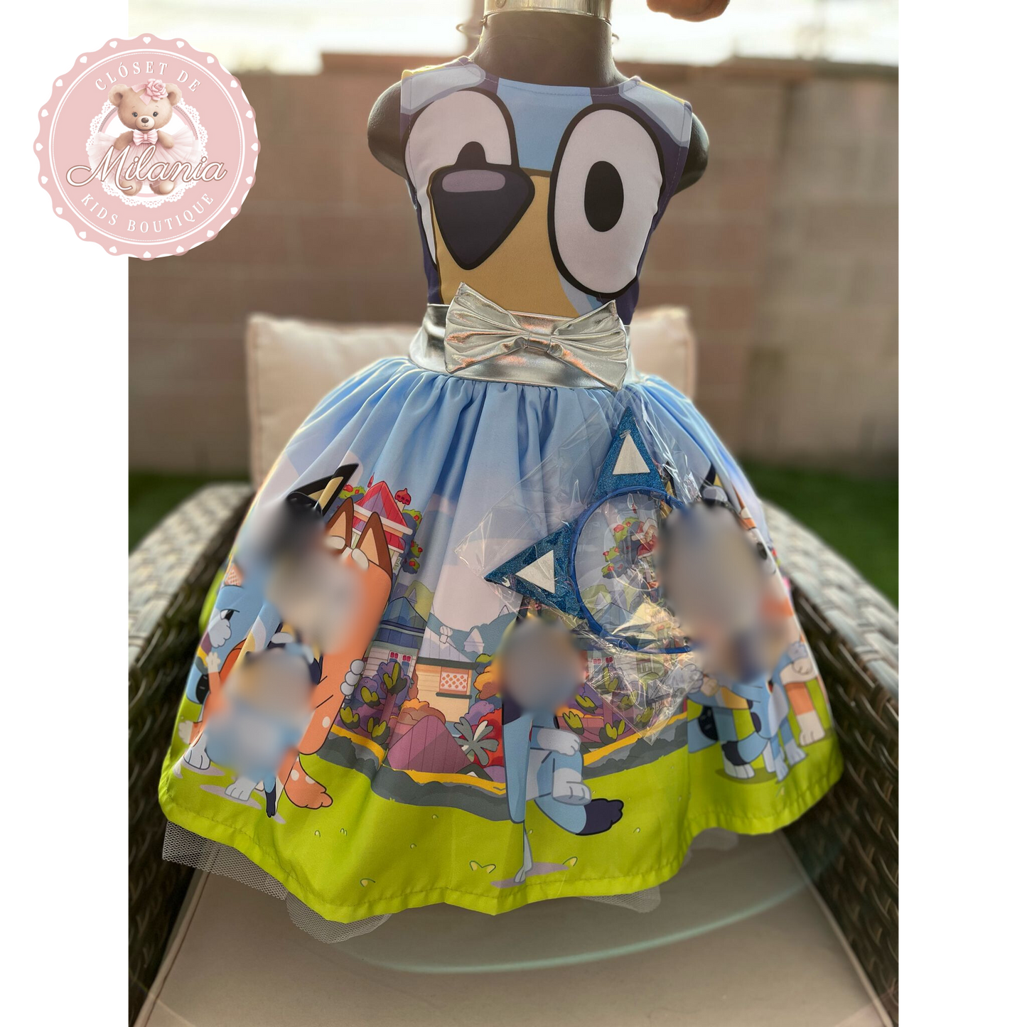 PERRITA AZUL DRESS